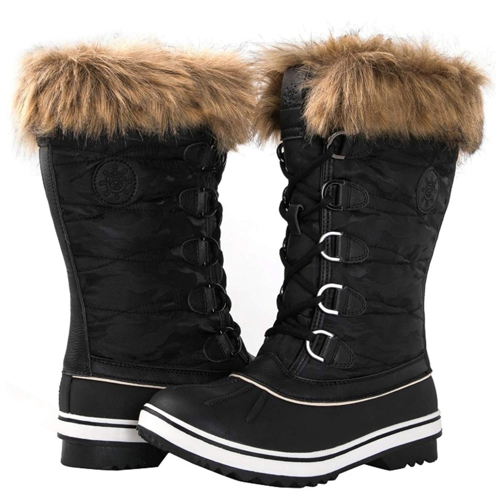 Tall snow boots